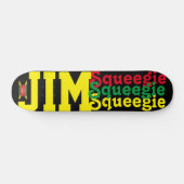 JIM SQUEEEGIE 7 3/4" スケートボードデッキ (横)