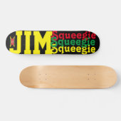 JIM SQUEEEGIE 7 3/4" スケートボードデッキ (横)