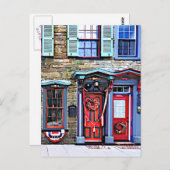 Jim Thorpe PA – ドファンシーアと窓 ポストカード (正面/裏面)