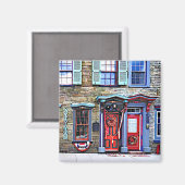 Jim Thorpe PA – ドファンシーアと窓 マグネット (正面/裏面)