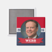 JIM WEBB 2016 マグネット (正面/裏面)