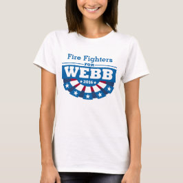 Jim Webb Tシャツ用にグループをパーソナライズ Tシャツ