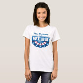 Jim Webb Tシャツ用にグループをパーソナライズ Tシャツ (正面フル)