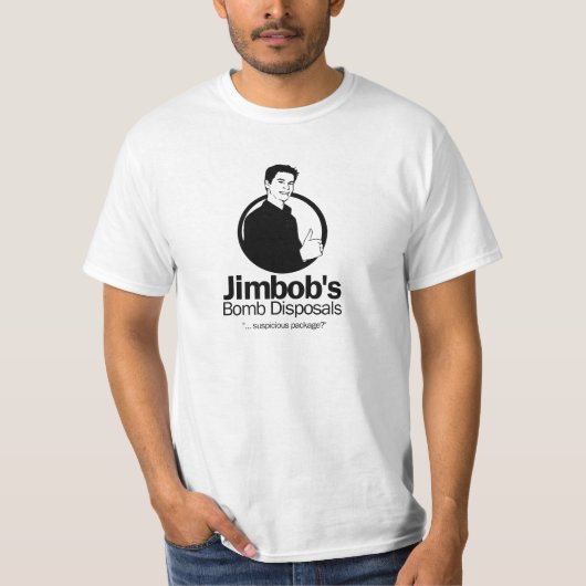 JIMBOBの不発弾処理 Tシャツ (正面)