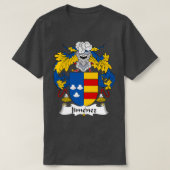 Jimenez Coat of Arms Family Crest  Tシャツ (デザイン正面)