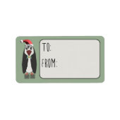 Jiminy Christmas To-From ラベル (正面)