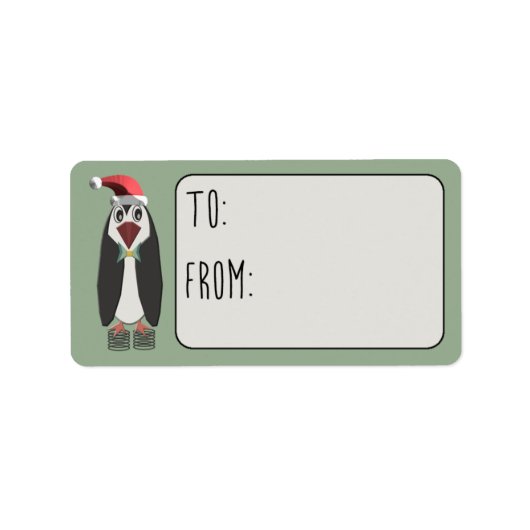 Jiminy Christmas To-From ラベル (正面)