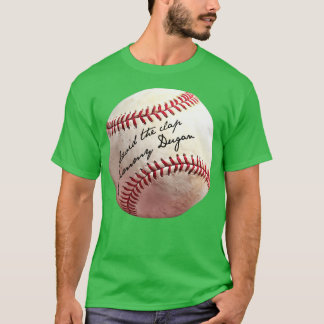 Jimmy Dugan Autographed Baseballを避ける Tシャツ