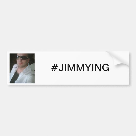 #JIMMYINGのバンパーステッカー バンパーステッカー (正面)