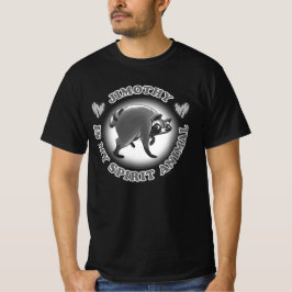 JIMOTHYは私のスピリット アニマル - 白黒 Tシャツ