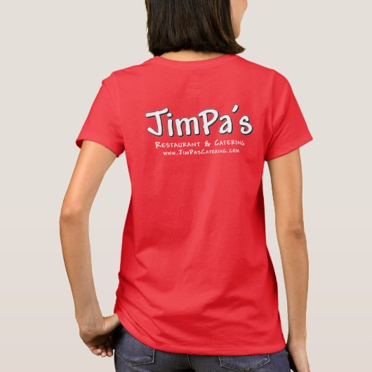 JimPaのスワッグ Tシャツ (裏面)