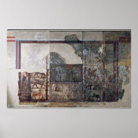 Jimri-Lim、マーリ王、女神イシュタルの前 ポスター (正面)