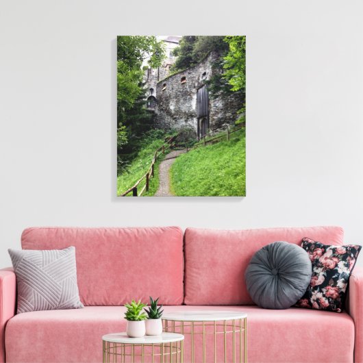 Jim's Castle Stretted Canvas Print キャンバスプリント (インサイチュ (リビング))