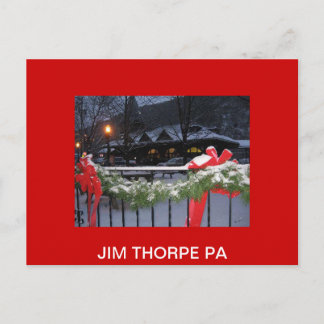 JimThorpeStationLg、JIM THORPE PA ポストカード
