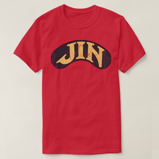 Jinレコード Tシャツ (デザイン正面)
