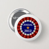 Jindal 2012のキャンペーンボタン 缶バッジ (正面&裏面)