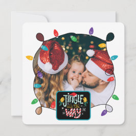 Jingleすべての方法（あなたの写真を追加）ホリデーカード シーズンカード