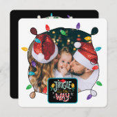 Jingleすべての方法(あなたの写真を追加)ホリデーカード シーズンカード (正面/裏面)