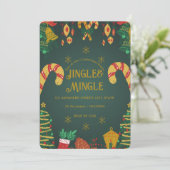 JingleとMingleのクリスマス招待 招待状 (スタンド正面)