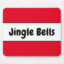 JINGLEベルズブライトカラフルレッド白ストライプ色