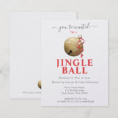 JINGLEボール、休日招待状/Jingleベル (正面/裏面)