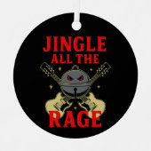 Jingle All the Rage – ヘヴィメタル・クリスマス メタルオーナメント (正面)