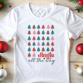 Jingle All The Way クリスマスツリー トライブレンドTシャツ