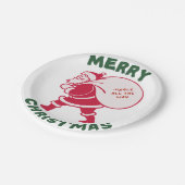 Jingle All The Way ペーパープレート (アングル)