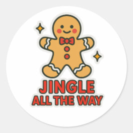 Jingle all the way ラウンドシール