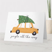 Jingle All The Way Christmas  カード (正面)