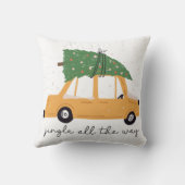 Jingle All The Way Christmas  クッション (裏面)