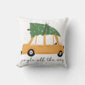 Jingle All The Way Christmas  クッション (正面)