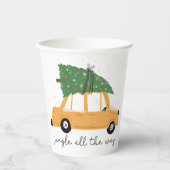 Jingle All The Way Christmas  紙コップ (正面)