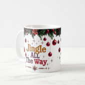 Jingle All The Way Christmas Classic Mug  コーヒーマグカップ (正面左)