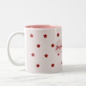 “Jingle All the Way” Cozy Christmas Mug ツートーンマグカップ (左)