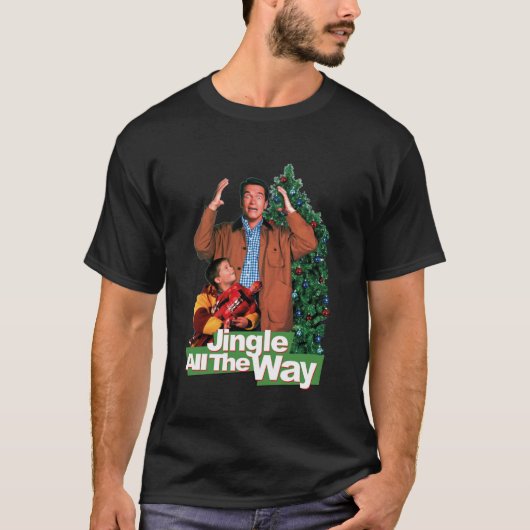 JINGLE ALL THE WAY  THE PROMISED GIFT  Arnold Schw Tシャツ (正面)