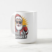 Jingle All the Wayfarer コーヒーマグカップ (正面左)