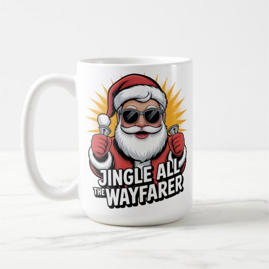Jingle All the Wayfarer コーヒーマグカップ (左)