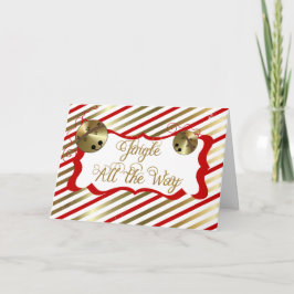 Jingle All Wayクリスマスグリーティングカード シーズンカード