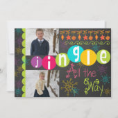 Jingle All Wayホリディフォトカード シーズンカード (正面)