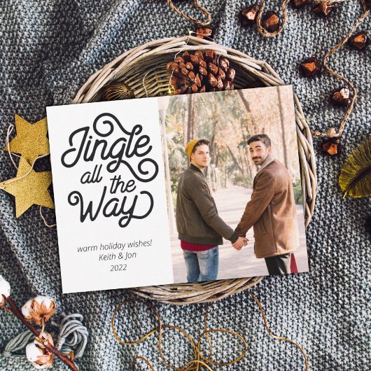 Jingle All Way写真ホリモダンデーカード シーズンカード