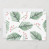 Jingle All Way家族写真クリスマスカード シーズンカード (裏面)