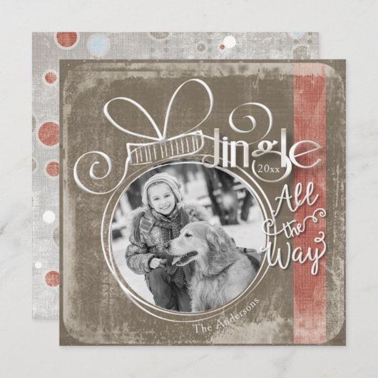 Jingle All Way, 独身のPhoto & Year (正面/裏面)