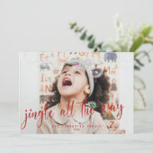 Jingle All Way Red Script Photo シーズンカード (スタンド正面)