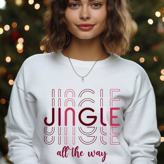 Jingle All Way Season Christmas Women's スウェットシャツ