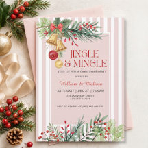 Jingle and Mingle エレガントな冬のクリスマスパーティー