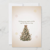 Jingle And Mingle Christmas Cocktail Party 招待状 (裏面)