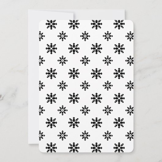 Jingle and Mingle Holiday Cocktail Martini 招待状 (裏面)