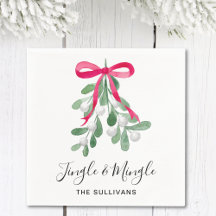 Jingle And Mingle Mistletoe Christmas