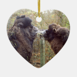 Jingle BabaとGoogle Mama セラミックオーナメント